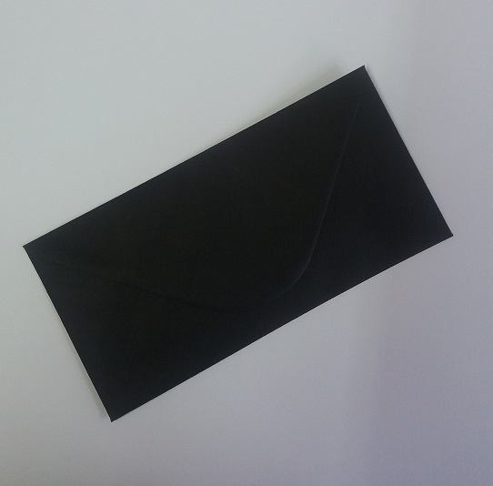 125x175mm Black Envelopes 100gsm