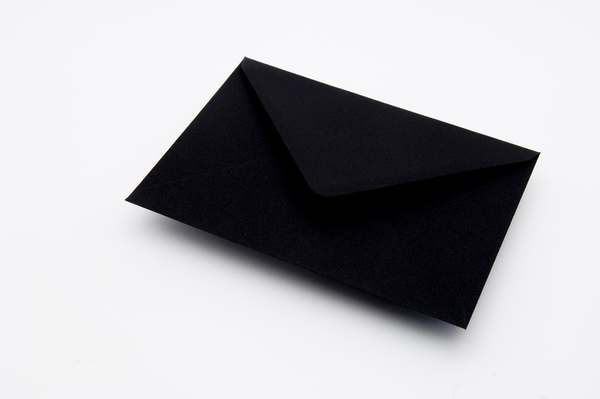 C5 Black Envelopes 100gsm - Envelopes4You