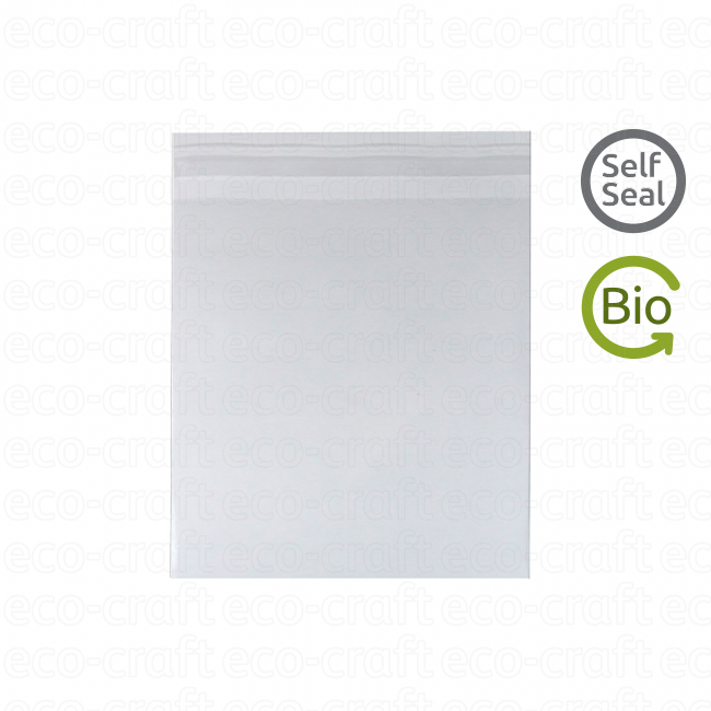 C5 Cellophane Card Display Bags Clear Sleeves Self Seal Strip 