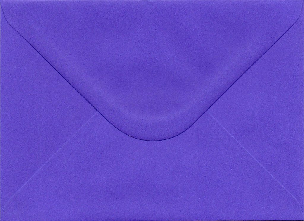 Purple 5x7 (133x184mm) 100GSM Gummed Diamond Flap Envelopes Envelopes4You